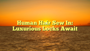 Read more about the article Human Hair Sew In: Luxurious Locks Await