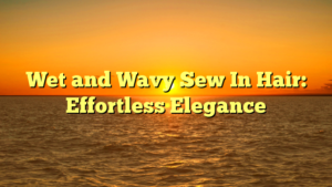 Read more about the article Wet and Wavy Sew In Hair: Effortless Elegance